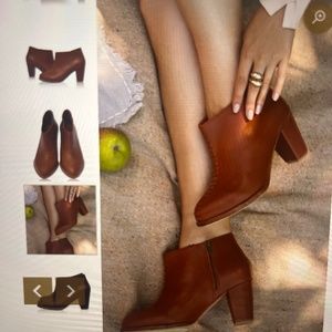 Monte Carlo leather booties